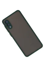 Uray store Samsung Galaxy A02 Kılıf Montreal Silikon Kapak - Yeşil - Görsel 2