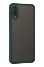 Uray store Samsung Galaxy A02 Kılıf Montreal Silikon Kapak - Yeşil - Görsel 3