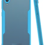 Uray store Samsung Galaxy A02 Kılıf Platin Silikon - Mavi