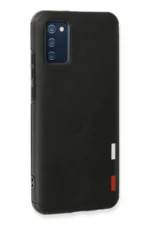 Uray store Samsung Galaxy A02S Kılıf Loop Deri Silikon - Siyah - Görsel 3