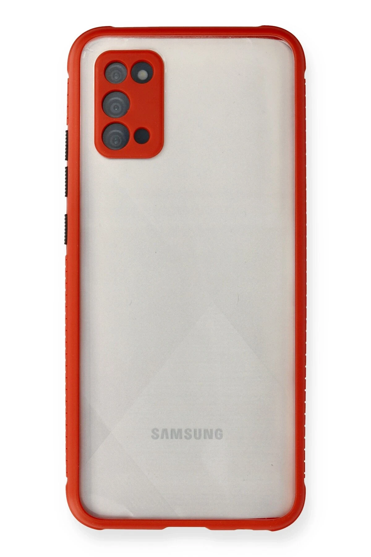 newface-samsung-galaxy-a02s-kilif-miami-seffaf-silikon-kirmizi-default Uray store Samsung Galaxy A02S Kılıf Miami Şeffaf Silikon - Kırmızı - Görsel 1