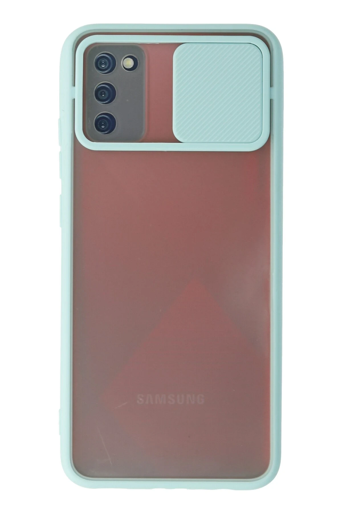 newface-samsung-galaxy-a02s-kilif-palm-buzlu-kamera-surgulu-silikon-turkuaz-default Uray store Samsung Galaxy A02S Kılıf Palm Buzlu Kamera Sürgülü Silikon - Turkuaz - Görsel 1