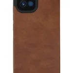 Uray store Samsung Galaxy A03 Kılıf Loop Deri Silikon - Kahverengi