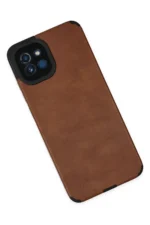 Uray store Samsung Galaxy A03 Kılıf Loop Deri Silikon - Kahverengi - Görsel 3
