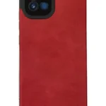 Uray store Samsung Galaxy A03 Kılıf Loop Deri Silikon - Kırmızı