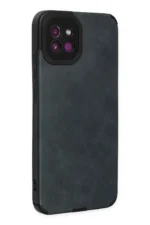 Uray store Samsung Galaxy A03 Kılıf Loop Deri Silikon - Lacivert - Görsel 2
