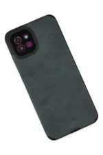 Uray store Samsung Galaxy A03 Kılıf Loop Deri Silikon - Lacivert - Görsel 3