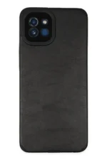 Uray store Samsung Galaxy A03 Kılıf Loop Deri Silikon - Siyah