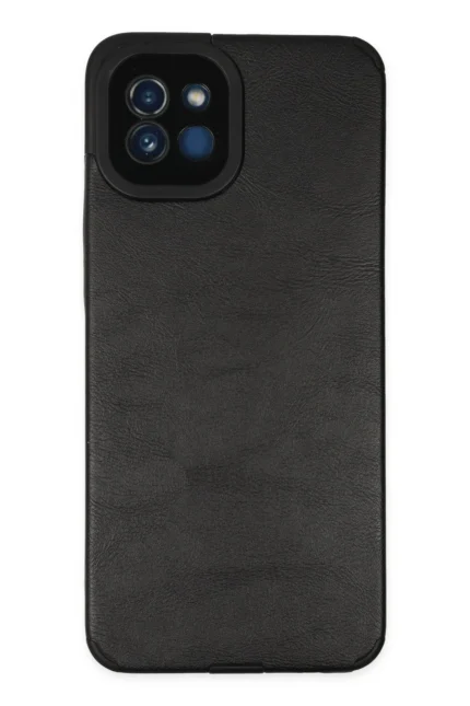 Uray store Samsung Galaxy A03 Kılıf Loop Deri Silikon - Siyah