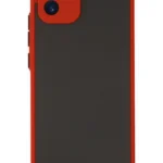 Uray store Samsung Galaxy A03 Kılıf Montreal Silikon Kapak - Kırmızı