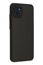 Uray store Samsung Galaxy A03 Kılıf Montreal Silikon Kapak - Siyah - Görsel 2