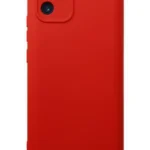 Uray store Samsung Galaxy A03 Kılıf Nano içi Kadife Silikon - Kırmızı