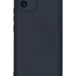 Uray store Samsung Galaxy A03 Kılıf Nano içi Kadife Silikon - Lacivert