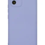 Uray store Samsung Galaxy A03 Kılıf Nano içi Kadife Silikon - Lila