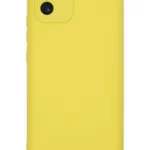 Uray store Samsung Galaxy A03 Kılıf Nano içi Kadife Silikon - Sarı