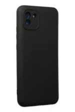 Uray store Samsung Galaxy A03 Kılıf Nano içi Kadife Silikon - Siyah - Görsel 2