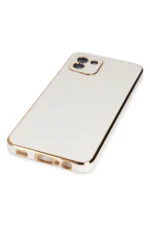 Uray store Samsung Galaxy A03 Kılıf Volet Silikon - Beyaz - Görsel 5