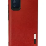 Uray store Samsung Galaxy A03S Kılıf Loop Deri Silikon - Kırmızı
