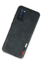 Uray store Samsung Galaxy A03S Kılıf Loop Deri Silikon - Lacivert - Görsel 2
