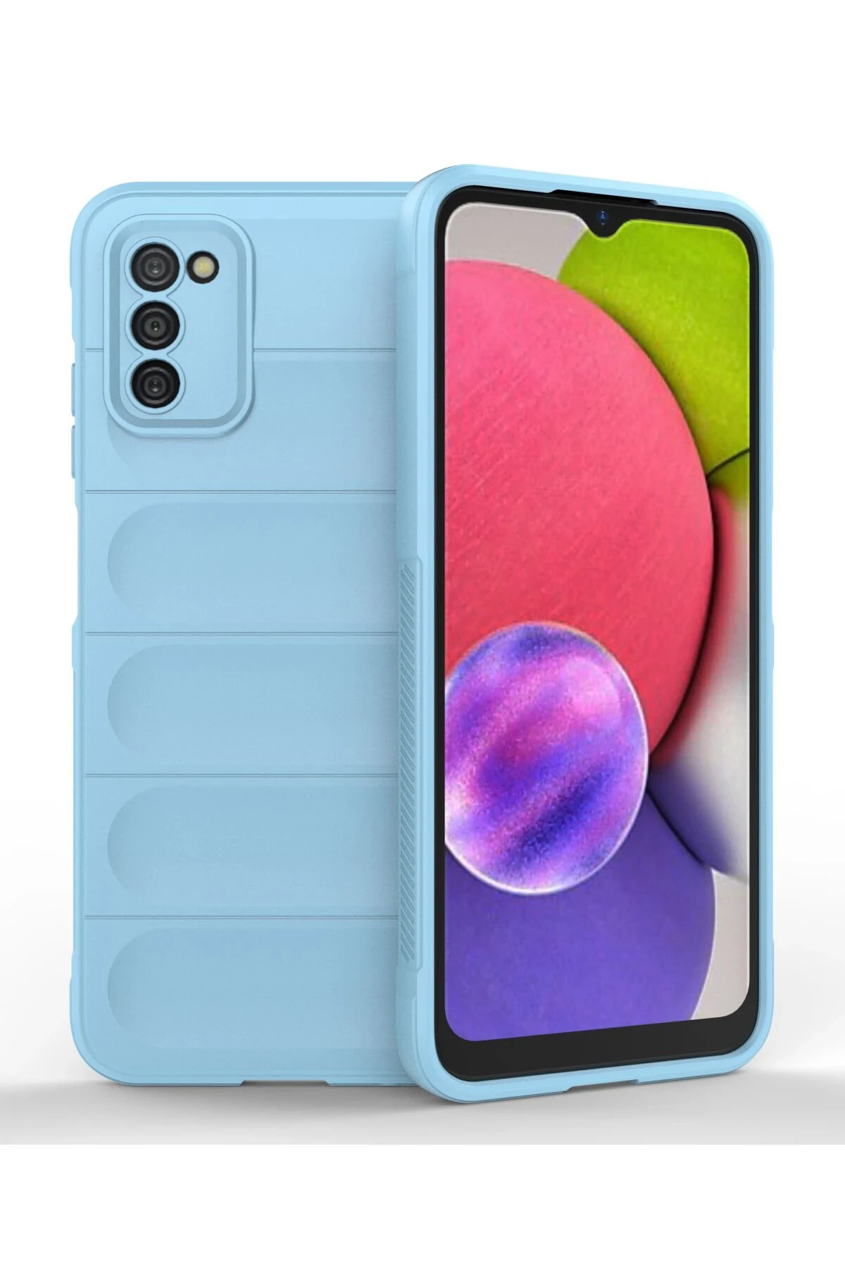 newface-samsung-galaxy-a03s-kilif-optimum-silikon-sky-blue-default Uray store Samsung Galaxy A03S Kılıf Optimum Silikon - Sky Blue - Görsel 1