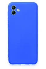 Uray store Samsung Galaxy A04 Kılıf First Silikon - Mavi