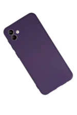 Uray store Samsung Galaxy A04 Kılıf First Silikon - Mor - Görsel 2