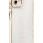 Uray store Samsung Galaxy A04 Kılıf Liva Lens Silikon - Beyaz