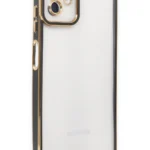 Uray store Samsung Galaxy A04 Kılıf Liva Lens Silikon - Siyah