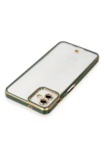 Uray store Samsung Galaxy A04 Kılıf Liva Lens Silikon - Yeşil - Görsel 4