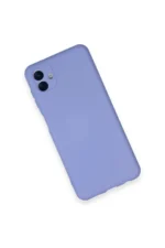 Uray store Samsung Galaxy A04 Kılıf Nano içi Kadife Silikon - Lila - Görsel 3