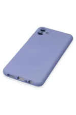 Uray store Samsung Galaxy A04 Kılıf Nano içi Kadife Silikon - Lila - Görsel 5