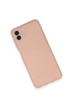 Uray store Samsung Galaxy A04 Kılıf Nano içi Kadife Silikon - Pudra - Görsel 3
