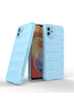 Uray store Samsung Galaxy A04 Kılıf Optimum Silikon - Sky Blue - Görsel 2