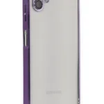 Uray store Samsung Galaxy A04 Kılıf Razer Lensli Silikon - Mor