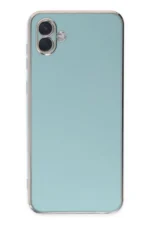 Uray store Samsung Galaxy A04 Kılıf Volet Silikon - Açık Yeşil - Görsel 2