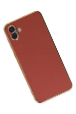 Uray store Samsung Galaxy A04 Kılıf Volet Silikon - Kırmızı - Görsel 3