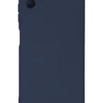 Uray store Samsung Galaxy A04E Kılıf Nano içi Kadife Silikon - Lacivert