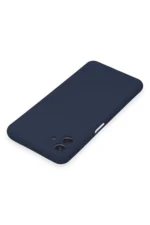 Uray store Samsung Galaxy A04E Kılıf Nano içi Kadife Silikon - Lacivert - Görsel 4