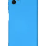 Uray store Samsung Galaxy A04E Kılıf Nano içi Kadife Silikon - Mavi