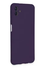 Uray store Samsung Galaxy A04E Kılıf Nano içi Kadife Silikon - Mor - Görsel 2