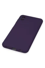 Uray store Samsung Galaxy A04E Kılıf Nano içi Kadife Silikon - Mor - Görsel 5