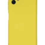 Uray store Samsung Galaxy A04E Kılıf Nano içi Kadife Silikon - Sarı