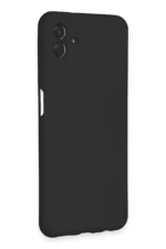 Uray store Samsung Galaxy A04E Kılıf Nano içi Kadife Silikon - Siyah - Görsel 2