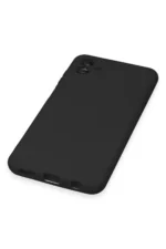 Uray store Samsung Galaxy A04E Kılıf Nano içi Kadife Silikon - Siyah - Görsel 5