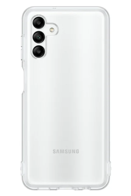 Uray store Samsung Galaxy A04S Kılıf Lüx Şeffaf Silikon