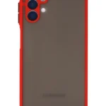 Uray store Samsung Galaxy A04S Kılıf Montreal Silikon Kapak - Kırmızı