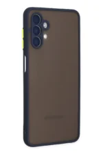 Uray store Samsung Galaxy A04S Kılıf Montreal Silikon Kapak - Lacivert - Görsel 2