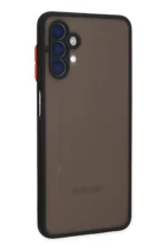 Uray store Samsung Galaxy A04S Kılıf Montreal Silikon Kapak - Siyah - Görsel 2