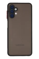 Uray store Samsung Galaxy A04S Kılıf Montreal Silikon Kapak - Siyah