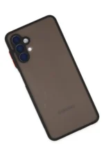 Uray store Samsung Galaxy A04S Kılıf Montreal Silikon Kapak - Siyah - Görsel 3